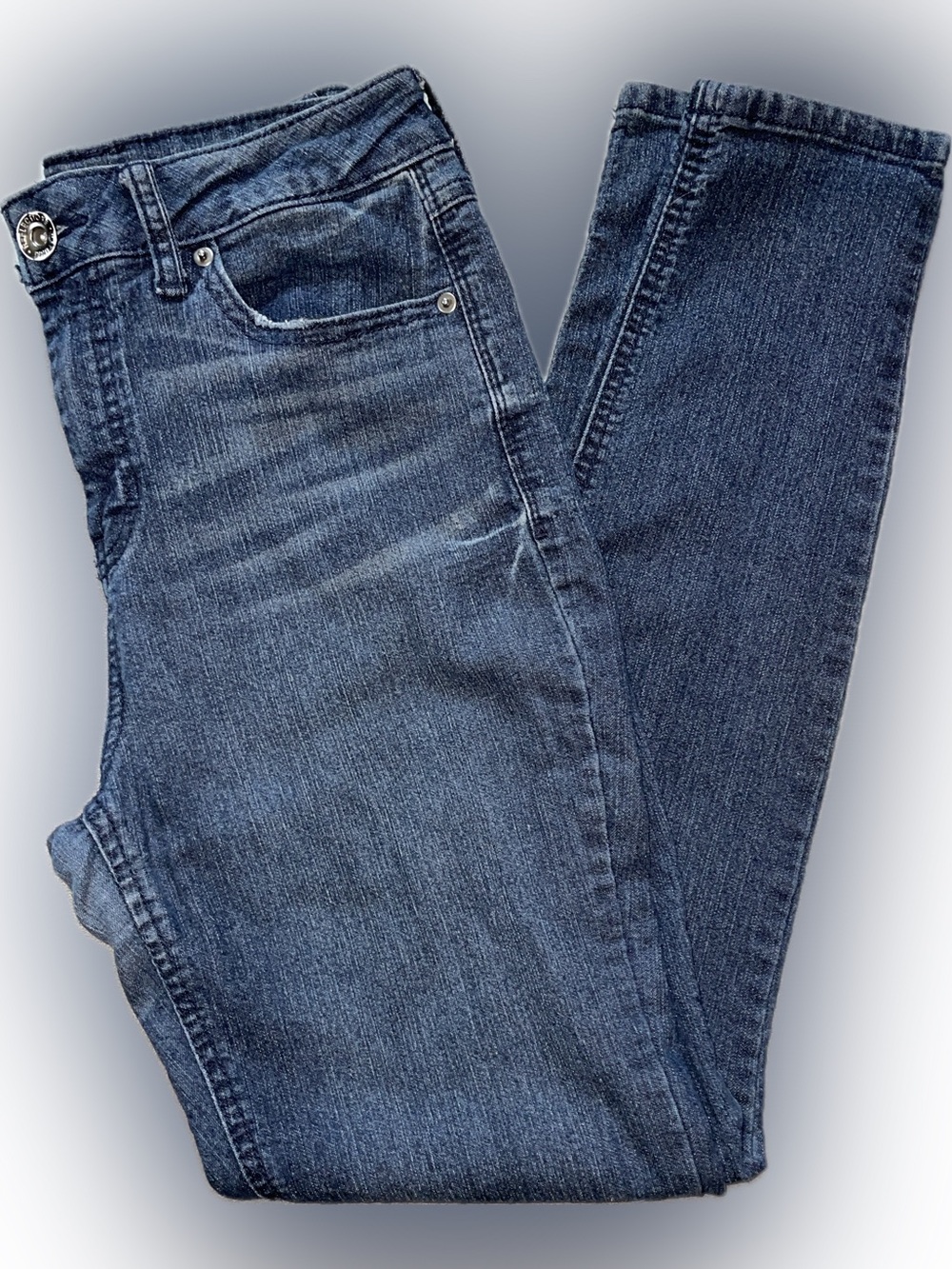 Natural Reflections Dark Blue Denim Jeans | 6